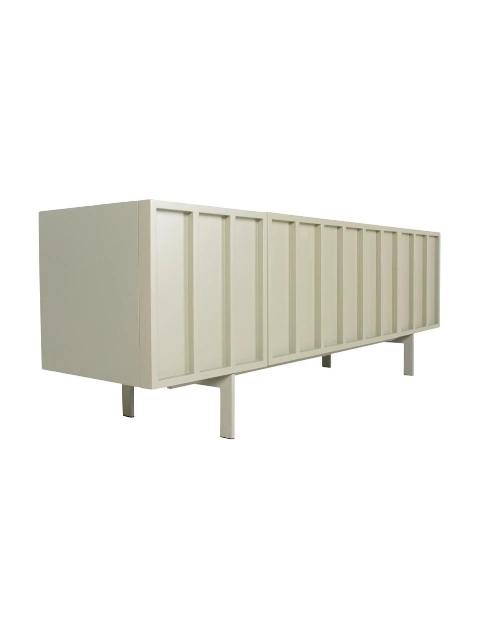 HKliving Sideboard Pebble in Beige, B 160 x H 55 cm