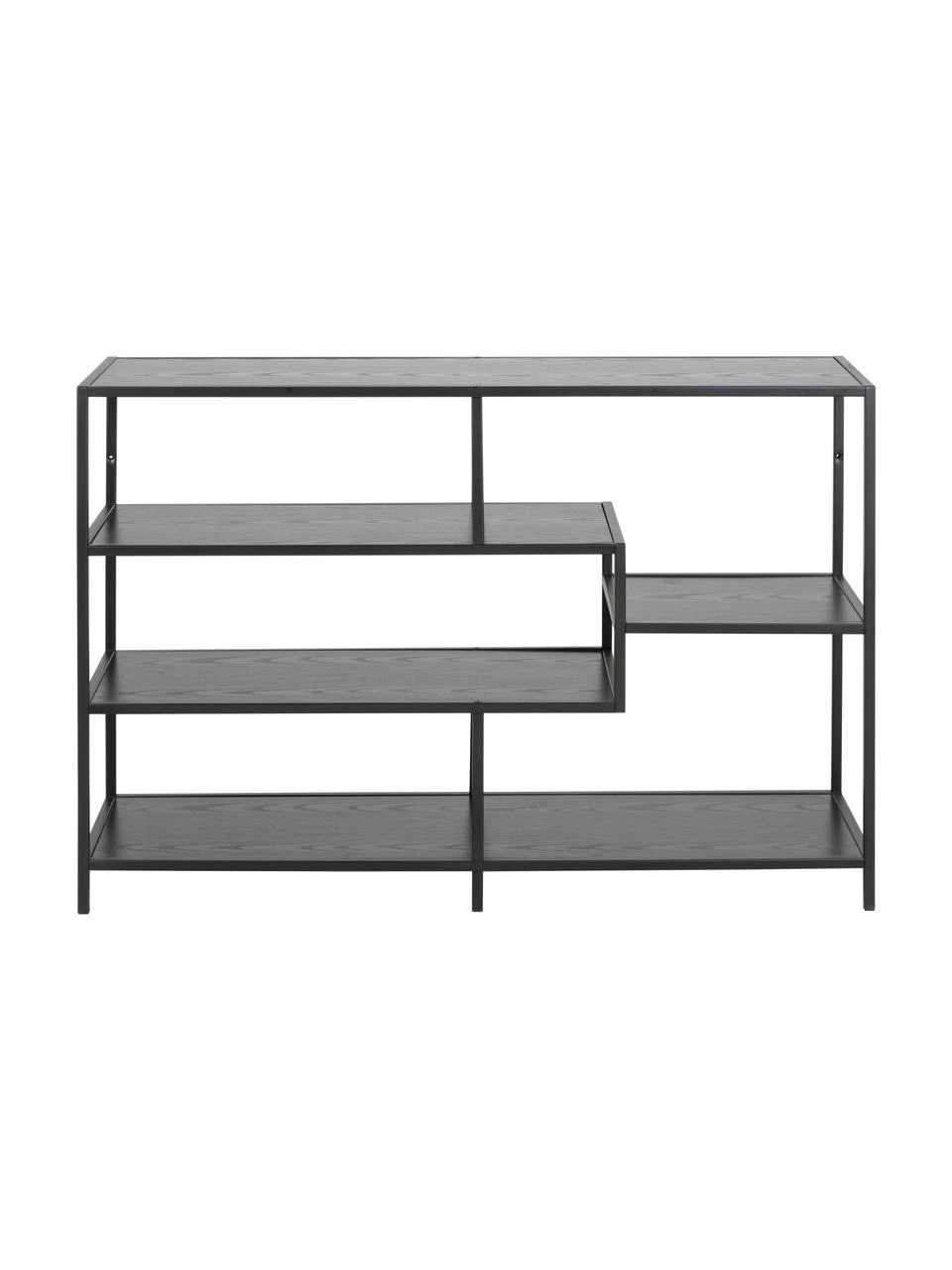 Standregal Seaford aus Holz und Metall, B 114 x H 78 cm – Bild 5