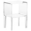 Kartell Transparenter Nachttisch Small Ghost Buster, B 40 x H 57 cm