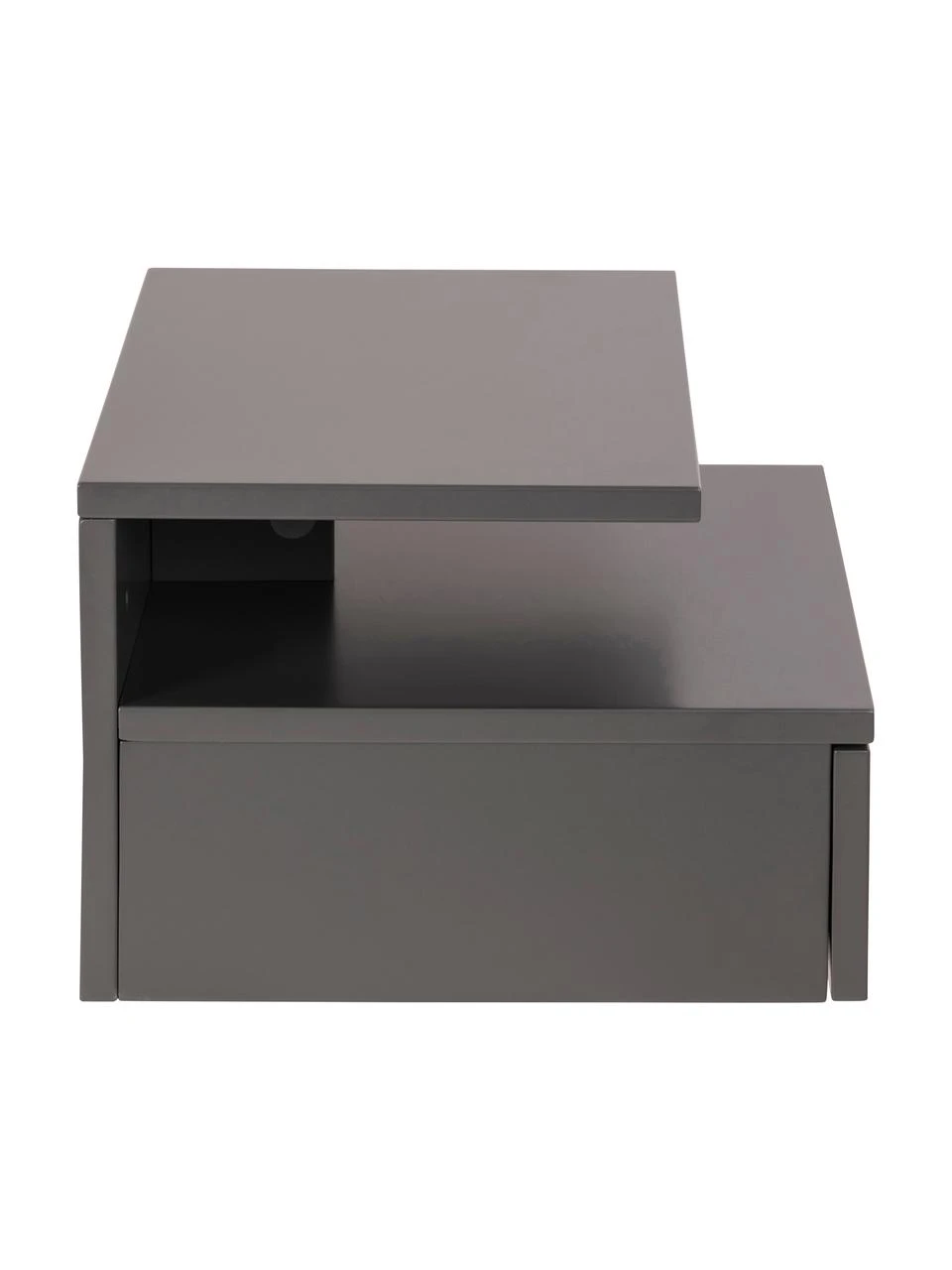 Wand-Nachttisch Ashlan mit Schublade, B 35 x H 23 cm – Bild 6