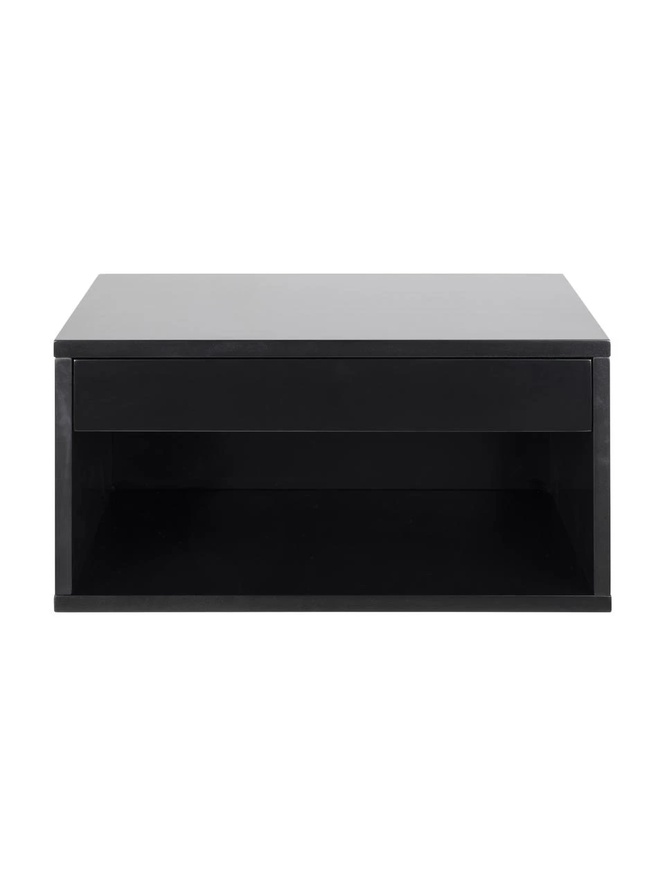 Wand-Nachttisch Cholet in Schwarz mit Schublade, B 50 x H 24 cmNur noch wenige verfügbar – Bild 4